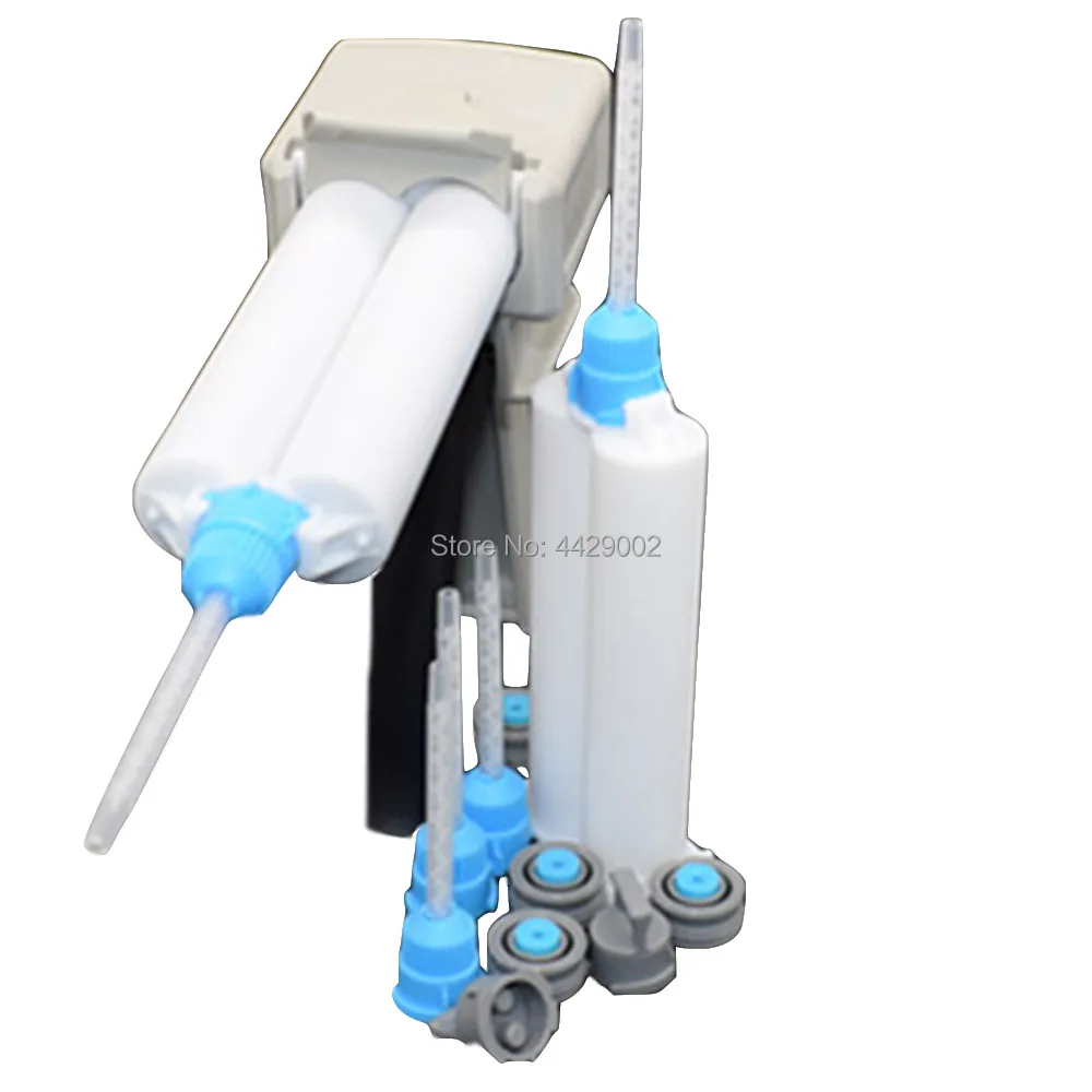 50ml 1:1 2:1 Dispensing Gun Epoxy Adhesive Cartridges Gun + 5pcs Adhesive Nozzles Epoxy Mixing Nozzle + 2pcs 50ml Cartridges
50ml 1:1 2:1 Dispensing Gun Epoxy Adhesive Cartridges Gun + 5pcs Adhesive Nozzles Epoxy Mixing Nozzle + 2pcs 50ml Cartridges