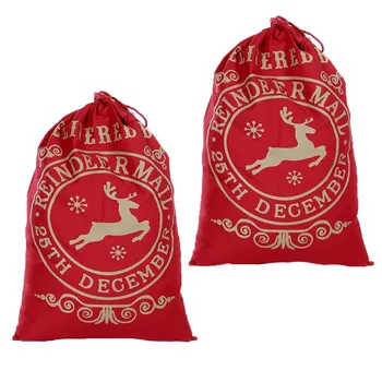 2pcs Christmas Santa Sack Large Xmas Jute Bag Christmas Gift Presents Stocking Filler Christmas Bag Christmas Packaging
2pcs Christmas Santa Sack Large Xmas Jute Bag Christmas Gift Presents Stocking Filler Christmas Bag Christmas Packaging
