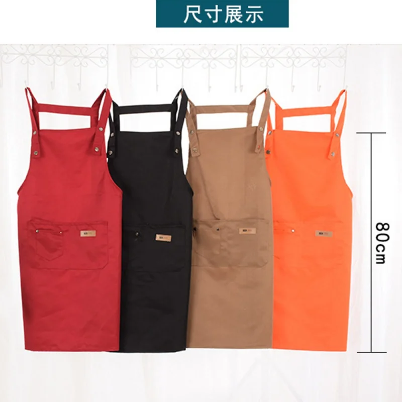 80cm Plain Color Bib Sleeveless with Front Pocket Apron Unisex Washable Durable Comfortable for Cooking Baking Kitchen
80cm Plain Color Bib Sleeveless with Front Pocket Apron Unisex Washable Durable Comfortable for Cooking Baking Kitchen