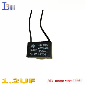 CBB61 1.2uF/1.5uF Capacitor Starting Capacitor Fan Motor Start Capacitor 450V Motor Run Capacitor
CBB61 1.2uF/1.5uF Capacitor Starting Capacitor Fan Motor Start Capacitor 450V Motor Run Capacitor