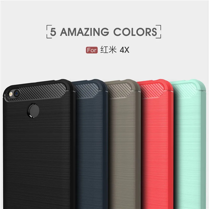 YISHANGOU Luxury Carbon Fiber Phone Case For Xiaomi 4X 4A Silicone TPU Shockproof Soft Back Cover For Xiaomi Redmi 4X 4A Shell
YISHANGOU Luxury Carbon Fiber Phone Case For Xiaomi 4X 4A Silicone TPU Shockproof Soft Back Cover For Xiaomi Redmi 4X 4A Shell