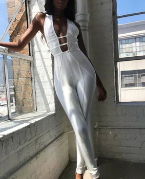 KLEEZY New Fashion Geometric Hollow Out Bandage Skinny Sexy Party Full Length Elegant Jumpsuits DHH3945
KLEEZY New Fashion Geometric Hollow Out Bandage Skinny Sexy Party Full Length Elegant Jumpsuits DHH3945