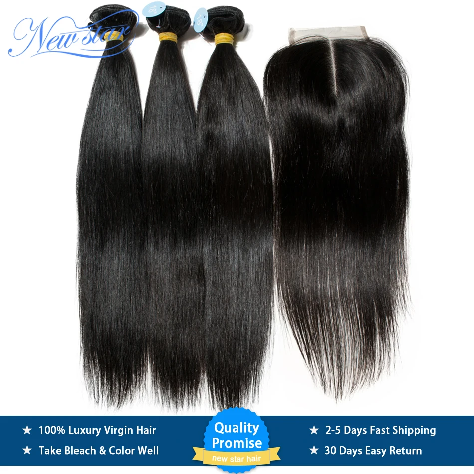 Peruvian 10A Straight Virgin Hair 3 Bundles With Lace Closure New Star Raw Hair Weaving Cuticle Aligned Hair Bundles And Closure
Peruvian 10A Straight Virgin Hair 3 Bundles With Lace Closure New Star Raw Hair Weaving Cuticle Aligned Hair Bundles And Closure