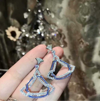 Hot Pure 925 Sterling Silver Jewelry For Women Fan Shape Earrings Flower Earrings Angle Wings Design Wedding Party Earrings
Hot Pure 925 Sterling Silver Jewelry For Women Fan Shape Earrings Flower Earrings Angle Wings Design Wedding Party Earrings