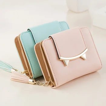 2018 Korean Cute Cat Anime Leather Trifold Slim Mini Wallet Women Small Clutch Female Purse Coin Card Holder Dollar Bag
2018 Korean Cute Cat Anime Leather Trifold Slim Mini Wallet Women Small Clutch Female Purse Coin Card Holder Dollar Bag