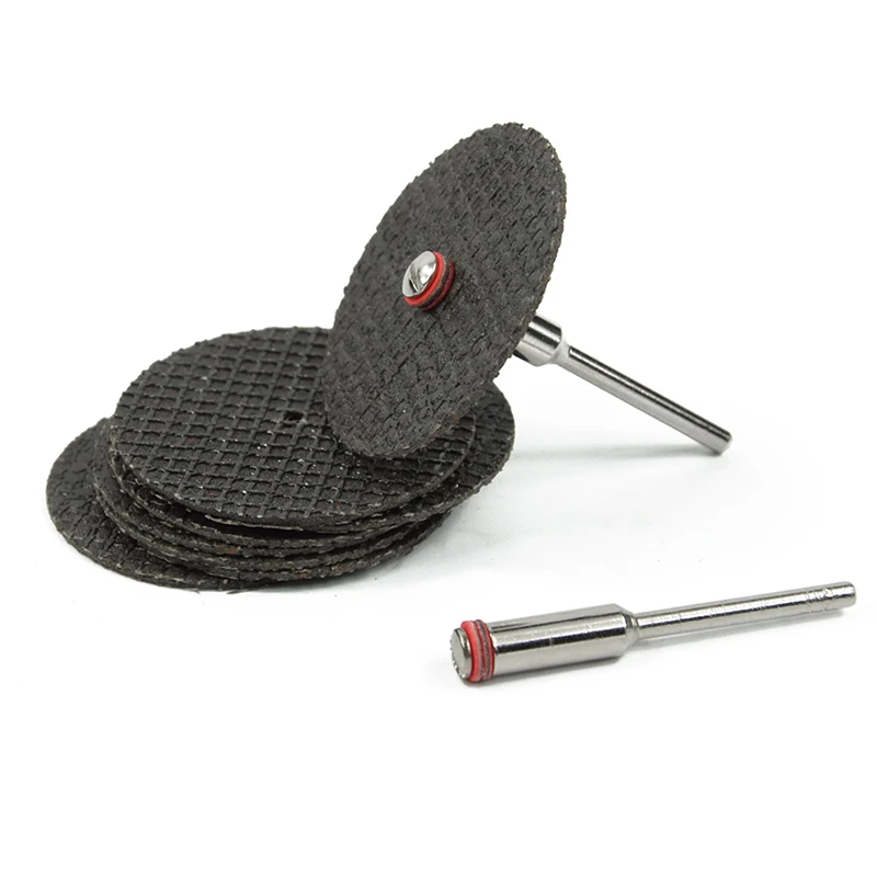 102pcs Diameter 32mm 1/8'' Shank Resin Fiber Cut Off Wheel Disc For Rotary Tools Rotary Mini Cutting Disc
102pcs Diameter 32mm 1/8'' Shank Resin Fiber Cut Off Wheel Disc For Rotary Tools Rotary Mini Cutting Disc