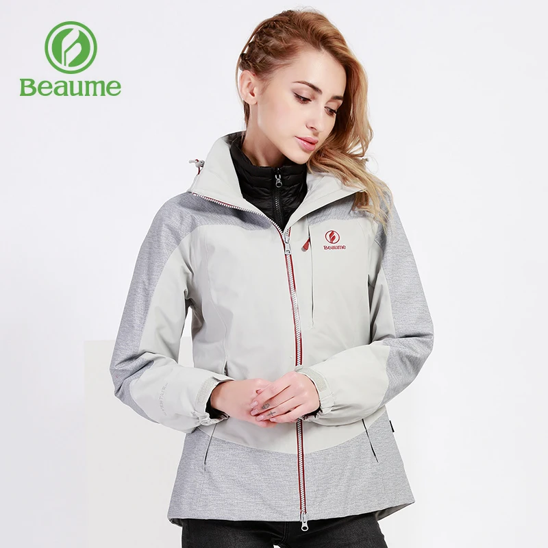 Beaume Winter Hooded Windproof Waterproof Outwear Women's Winter Down Jacket for Vacation Sports 74064 Gray
Beaume Winter Hooded Windproof Waterproof Outwear Women's Winter Down Jacket for Vacation Sports 74064 Gray