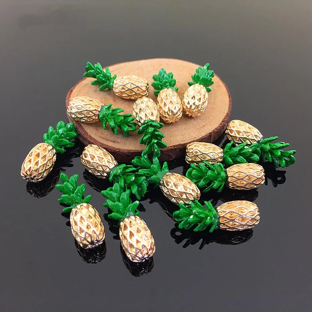 1 Pc Cute Creative Three-dimensional Pineapple Pendant Bracelet Diy Jewelry Accessories Fashion Pendant For Bracelet Necklace
1 Pc Cute Creative Three-dimensional Pineapple Pendant Bracelet Diy Jewelry Accessories Fashion Pendant For Bracelet Necklace