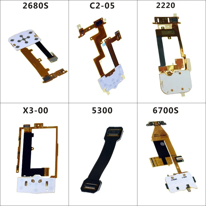 Mobile Phone Flex Cables Replacement Keypad Keyboard Joystick Membrane Flex Cable For Nokia C2-05 X3-00 6700S 2220 5300 2680S
Mobile Phone Flex Cables Replacement Keypad Keyboard Joystick Membrane Flex Cable For Nokia C2-05 X3-00 6700S 2220 5300 2680S