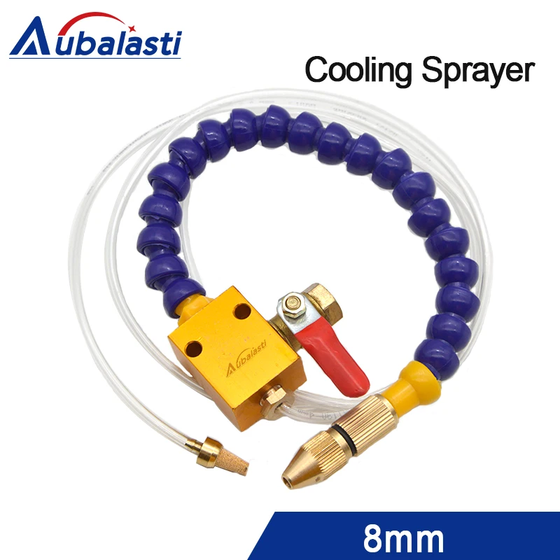 Cooling Sprayer Mist Coolant Lubrication Spray System for 8mm Air Pipe CNC Lathe Milling Drill Engraving Machine Tool
Cooling Sprayer Mist Coolant Lubrication Spray System for 8mm Air Pipe CNC Lathe Milling Drill Engraving Machine Tool