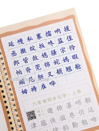 China Primary School Chinese Auto Dry Repeat Practice Copybook Calligraphy Lu Pin Tang 3D Groove Copy Book Pen Set Kids Age 6 up
China Primary School Chinese Auto Dry Repeat Practice Copybook Calligraphy Lu Pin Tang 3D Groove Copy Book Pen Set Kids Age 6 up