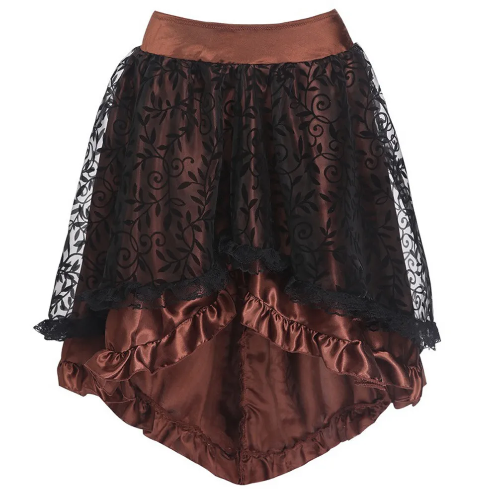 Womens Sexy Gothic Floral Lace soft and comfortable High Waist Gothic Novelty Corset High Plus Skirt L50/0124
Womens Sexy Gothic Floral Lace soft and comfortable High Waist Gothic Novelty Corset High Plus Skirt L50/0124