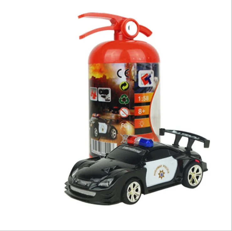 Chiger Hot Sales 20KM/H extinguisher Mini RC Car Radio Remote Control Micro GT cop Racing Car 4 Frequencies Toy For Children
Chiger Hot Sales 20KM/H extinguisher Mini RC Car Radio Remote Control Micro GT cop Racing Car 4 Frequencies Toy For Children