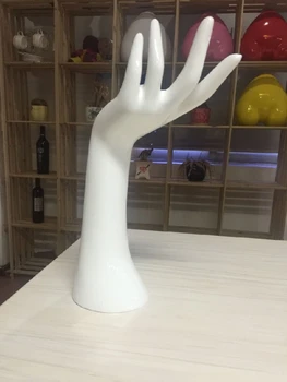 

Free Shipping Mannequin Manequin Dummy Realistic White Female Mannequin Hand For Jewelry Display