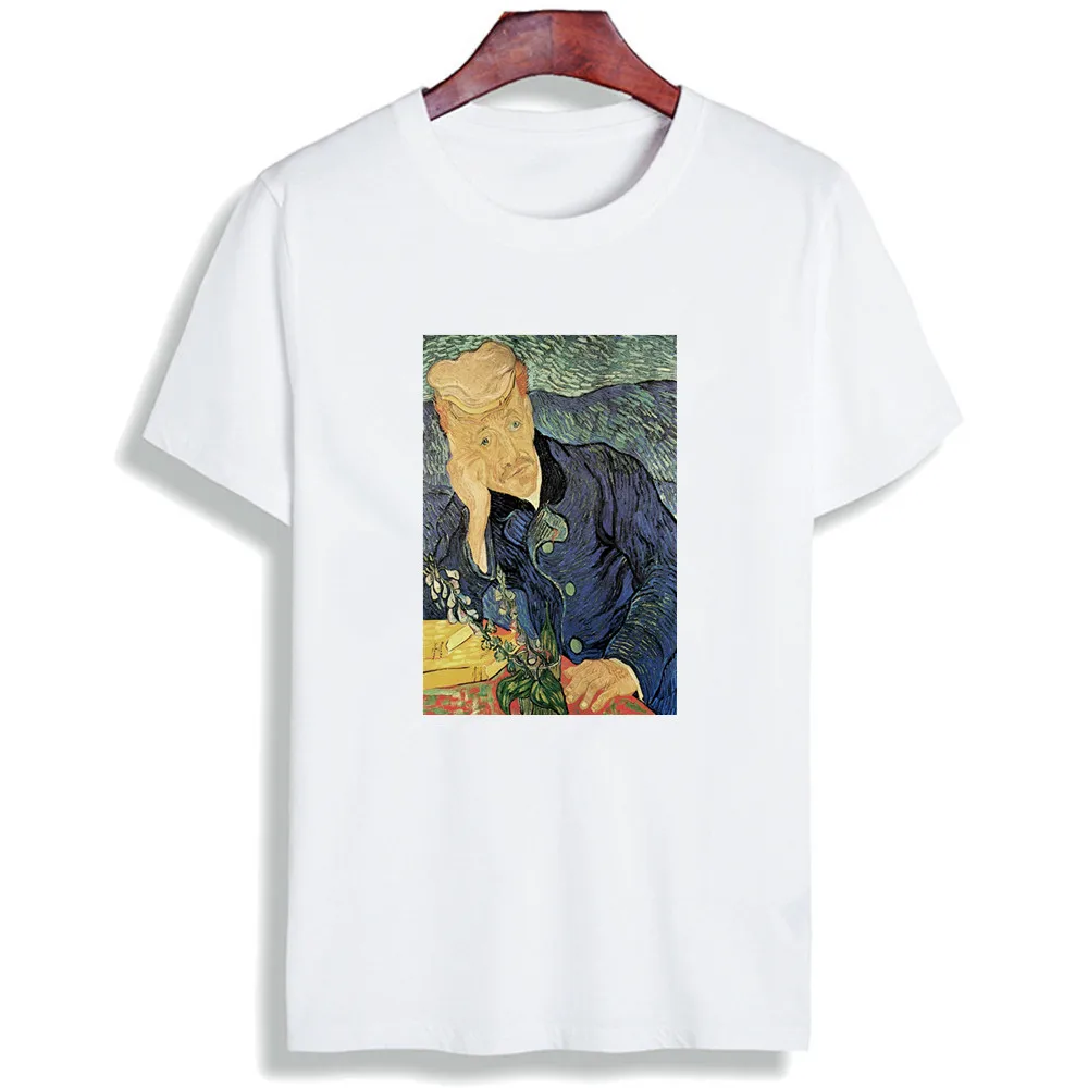 New 100% Cotton Tshirt Vincent Van Gogh Famous Painted Print Short Sleeve Top & Tee Fashion Casual TShirt Unisex Brand Clothing
New 100% Cotton Tshirt Vincent Van Gogh Famous Painted Print Short Sleeve Top & Tee Fashion Casual TShirt Unisex Brand Clothing