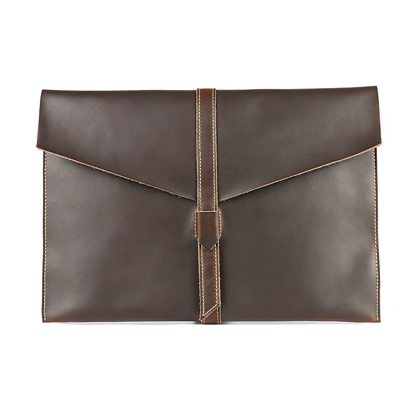 Crazy Horse Genuine Leather Bags Laptop Cover Business Envelope Laptop Messenger Bag for Macbook Pro 13 Case
Crazy Horse Genuine Leather Bags Laptop Cover Business Envelope Laptop Messenger Bag for Macbook Pro 13 Case