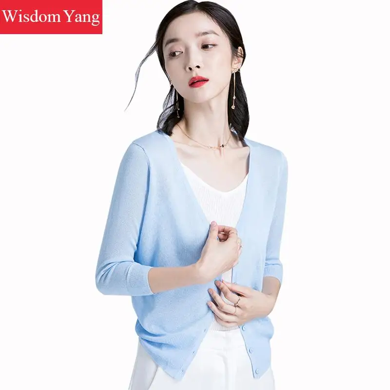Summer Cardigan Women Black Red Green Blue Yellow Tops Thin Sweater Women Cardigans Casual Vneck Outerwear Knitted Women Cloth
Summer Cardigan Women Black Red Green Blue Yellow Tops Thin Sweater Women Cardigans Casual Vneck Outerwear Knitted Women Cloth