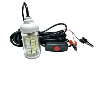 

IP68 12V LED Underwater Light Fishing Lamp 15W Fish Attractor Lamp Waterproof LED Lure Lights for Lake Night Fishing