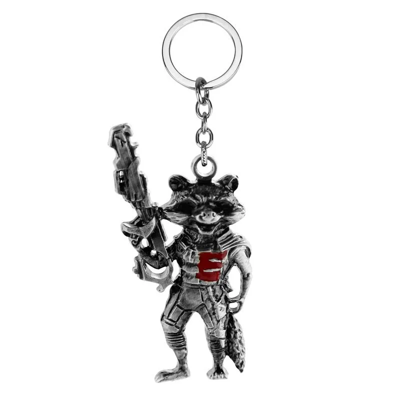 2019 2 Colors Guardians Of The Galaxy Rocket Raccoon Metal Keychains Marvel Comics Super Heros Keyring Key Chain Ring
2019 2 Colors Guardians Of The Galaxy Rocket Raccoon Metal Keychains Marvel Comics Super Heros Keyring Key Chain Ring