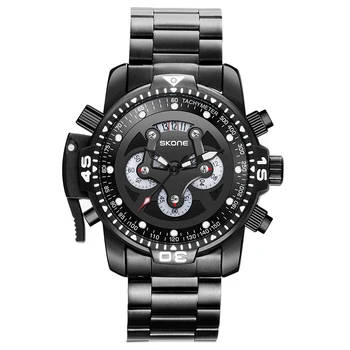 Skone Luxury Men Quartz Watch Stainless Steel Waterproof Mens Wrist Watches Clock For Man Relogio Masculino erkek kol saati
Skone Luxury Men Quartz Watch Stainless Steel Waterproof Mens Wrist Watches Clock For Man Relogio Masculino erkek kol saati