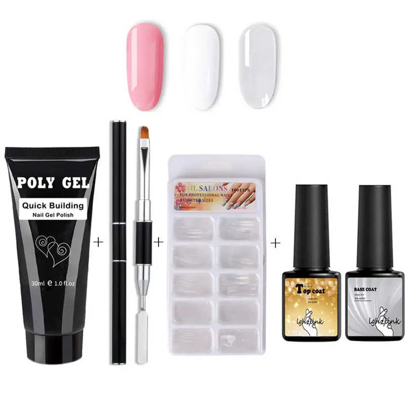 30g Nail Poly Gel Set For UV Crystal Nail Extend Builder Faster Gel Extension French UV Art Gum Jelly Design Polygel
30g Nail Poly Gel Set For UV Crystal Nail Extend Builder Faster Gel Extension French UV Art Gum Jelly Design Polygel