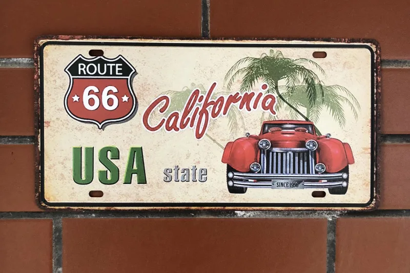 New York California Car Number Decor Metal License Plate Vintage Decor Wall Poster Bar Pub Garage Tin Metal Plaques Signs
New York California Car Number Decor Metal License Plate Vintage Decor Wall Poster Bar Pub Garage Tin Metal Plaques Signs