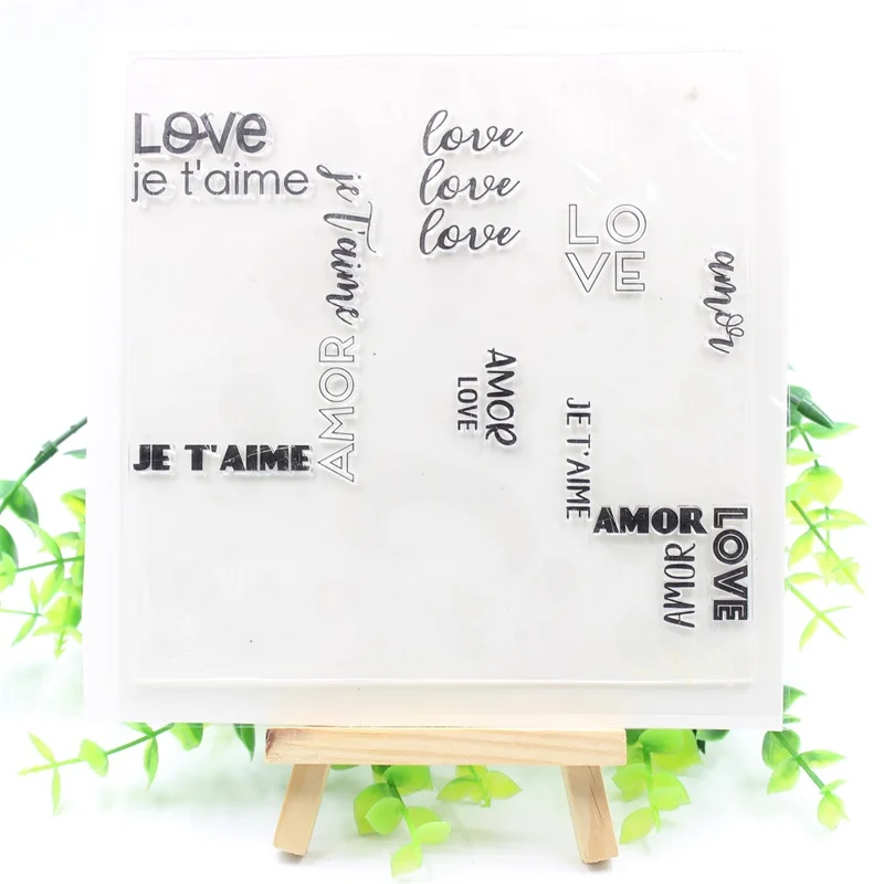 KSCRAFT Love TurnAbout Transparent Clear Silicone Stamps for DIY Scrapbooking/Card Making/Kids Fun Decoration Supplies 689
KSCRAFT Love TurnAbout Transparent Clear Silicone Stamps for DIY Scrapbooking/Card Making/Kids Fun Decoration Supplies 689