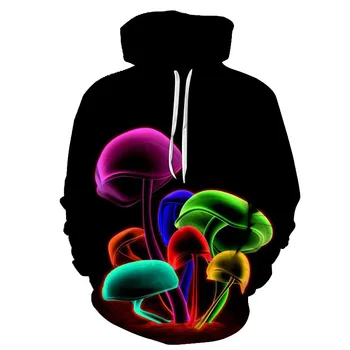 2017 Hot Color Mushrooms 3D Print Front Pocket Sweatshirts Elastic Autumn Hoodies Outerwear Unisex Belt Coat Winter
2017 Hot Color Mushrooms 3D Print Front Pocket Sweatshirts Elastic Autumn Hoodies Outerwear Unisex Belt Coat Winter