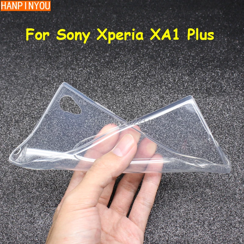 Тонкий прозрачный мягкий чехол из ТПУ для Sony Xperia XA1 Plus/XA1plus Dual 5 " защитный