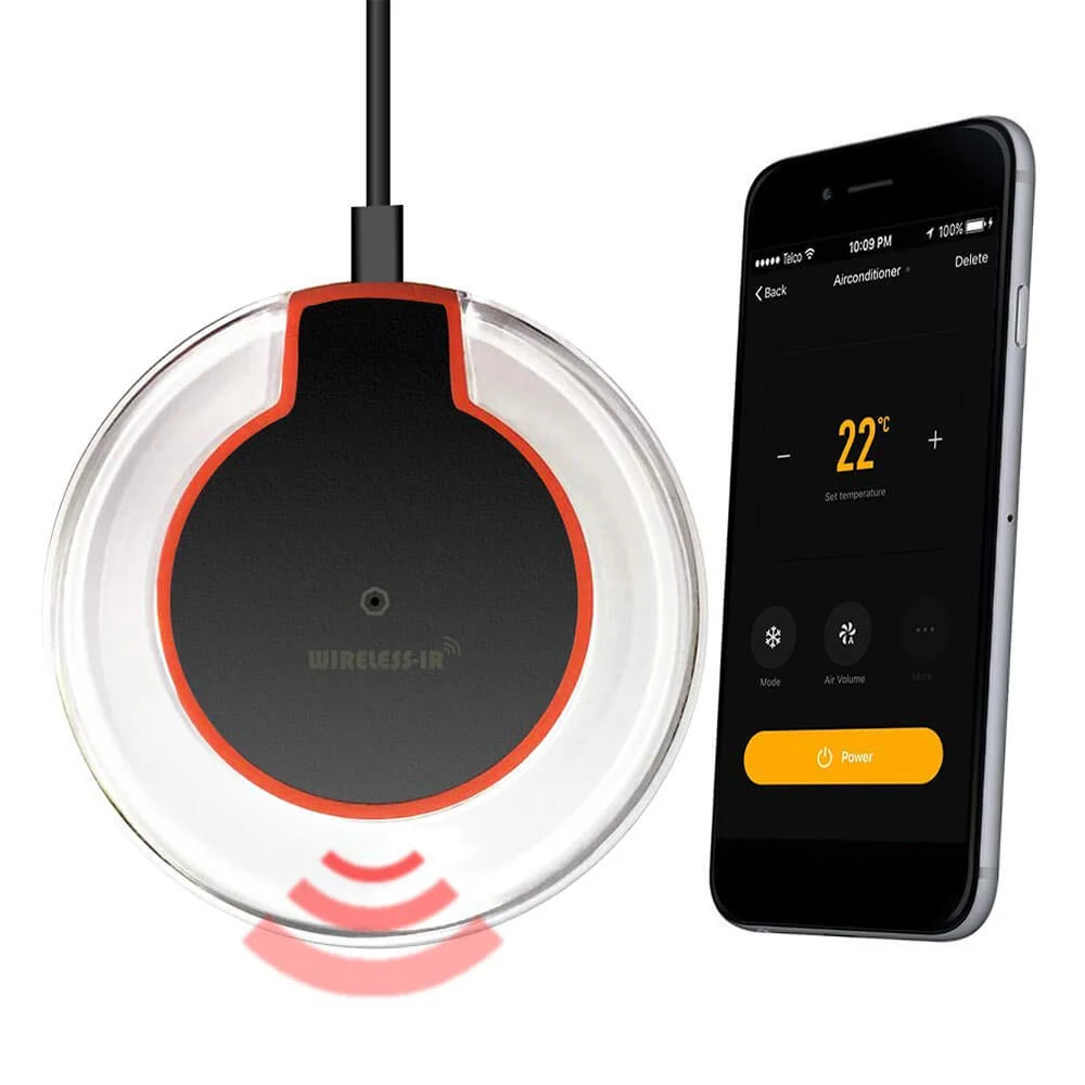 WiFi-IR Remote IR Control Hub Wi-Fi(2.4Ghz) Enabled Infrared Universal Remote Controller For Air Conditioner TV DVD
WiFi-IR Remote IR Control Hub Wi-Fi(2.4Ghz) Enabled Infrared Universal Remote Controller For Air Conditioner TV DVD