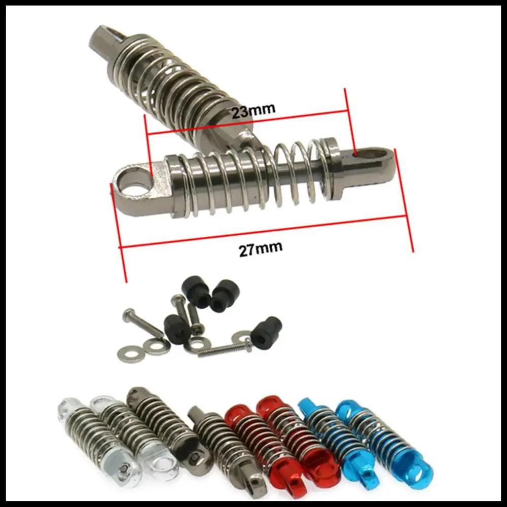 RCAWD 2PCS Alloy Shock Absorber Damper Oil Filled Type For Rc Model Car 1/28 Wltoys K969 K989 P929 K989-43 Drift Rally Bigfoot
RCAWD 2PCS Alloy Shock Absorber Damper Oil Filled Type For Rc Model Car 1/28 Wltoys K969 K989 P929 K989-43 Drift Rally Bigfoot