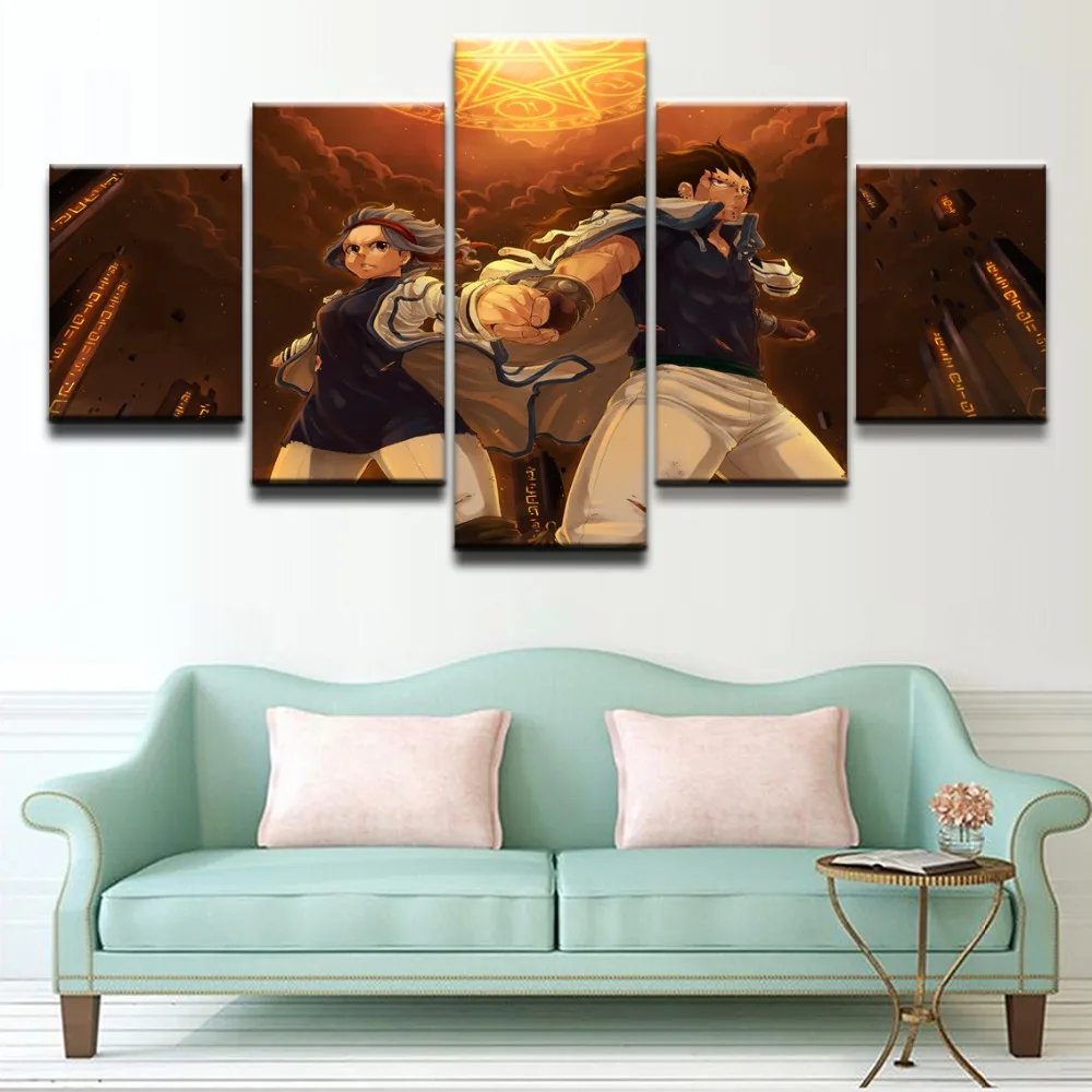 HD Print Picture Painting On Canvas Wall Art Decor 5 Panel Anime Fairy Tail Gajeel Redfox Levy McGarden Poster Home Decorative
HD Print Picture Painting On Canvas Wall Art Decor 5 Panel Anime Fairy Tail Gajeel Redfox Levy McGarden Poster Home Decorative