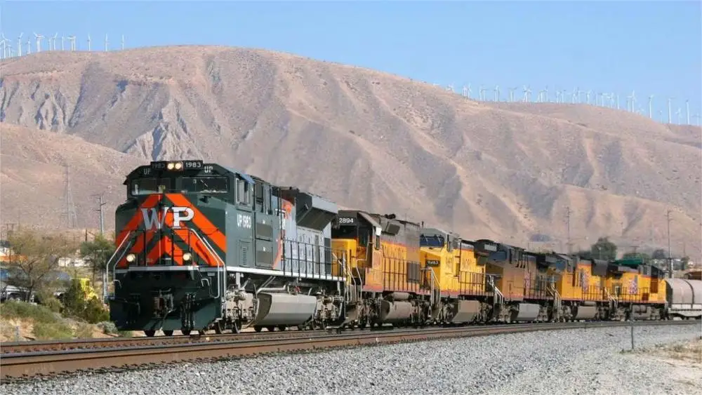 California_western_locomotives_Pacific 4 размера украшение для дома холст печать плаката|poster print|canvas