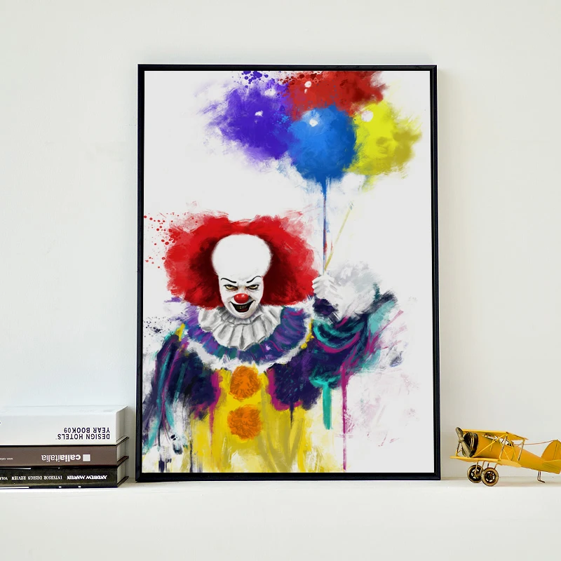 07G Movie Stephen King's It Penny Wise Splat Portrait A4 A3 Canvas Art Painting Print Poster Picture Wall Home Decoration Murals
07G Movie Stephen King's It Penny Wise Splat Portrait A4 A3 Canvas Art Painting Print Poster Picture Wall Home Decoration Murals