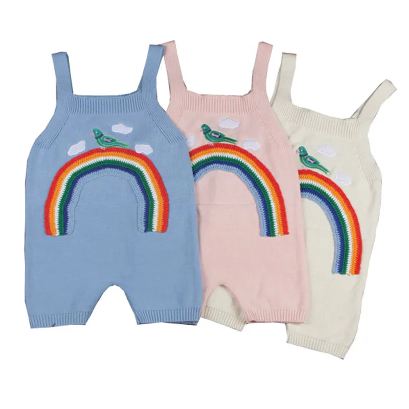 New 2019 Baby Girls Rompers Kids Overalls Baby Boys Girls Cute Pants Knitted Overalls for Baby Girls Rainbow Style Kids Clothing
New 2019 Baby Girls Rompers Kids Overalls Baby Boys Girls Cute Pants Knitted Overalls for Baby Girls Rainbow Style Kids Clothing