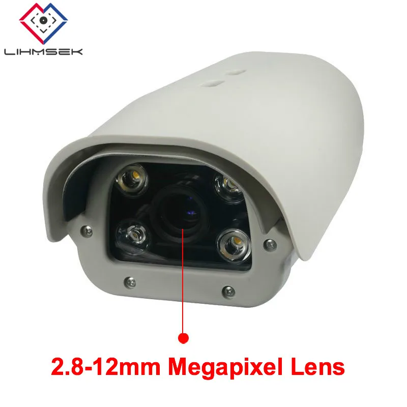 Lihmsek Onvif 1080P 2MP 2.8-12mm lens Vehicle License Plate Recognition IP LPR Camera for highway/parking lot 4pcs IR White LEDs
Lihmsek Onvif 1080P 2MP 2.8-12mm lens Vehicle License Plate Recognition IP LPR Camera for highway/parking lot 4pcs IR White LEDs