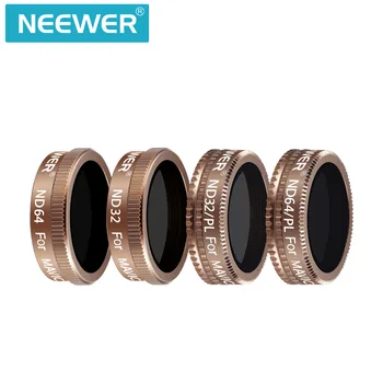 Neewer DJI Mavic Air Filter Set-4 Pieces ND32 ND64 ND32/PL ND64/PL Made of Multi Coated Optical Glass Waterproof Aluminum Alloy
Neewer DJI Mavic Air Filter Set-4 Pieces ND32 ND64 ND32/PL ND64/PL Made of Multi Coated Optical Glass Waterproof Aluminum Alloy