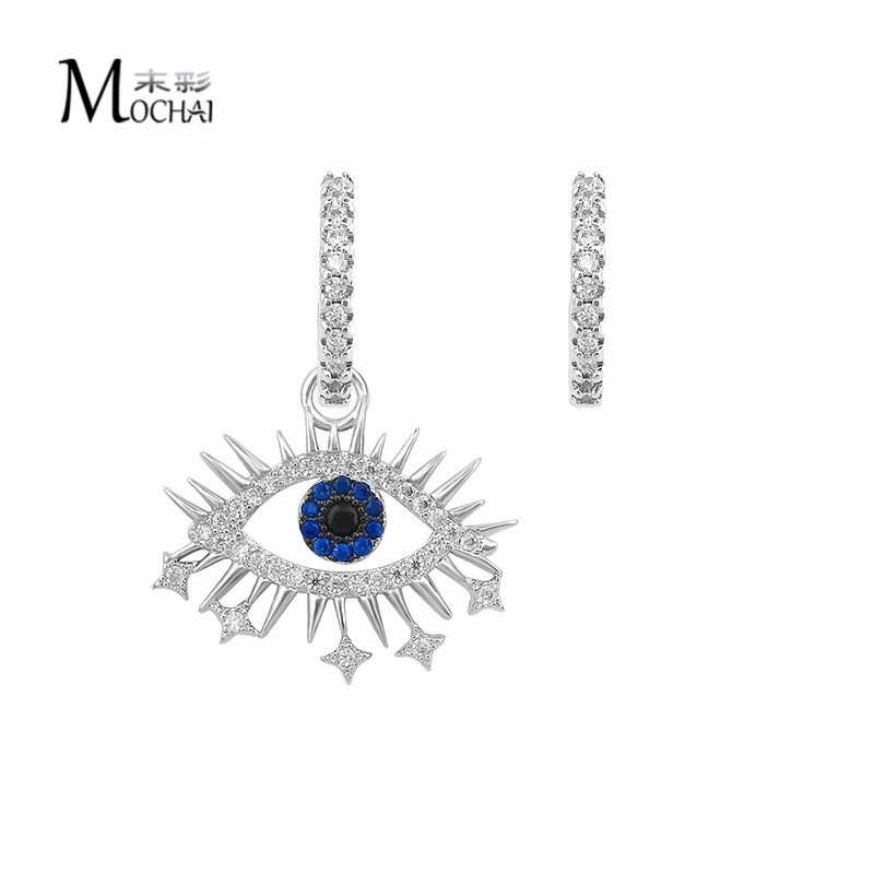 European And American Earrings Lucky Eyes Asymmetric Earrings Creative Earrings Personality Temperament Female Models ZK40
European And American Earrings Lucky Eyes Asymmetric Earrings Creative Earrings Personality Temperament Female Models ZK40