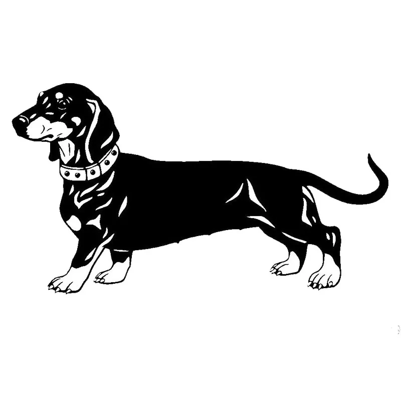 15.2*8.6CM Dachshund Dog Car Stickers Cute Waterproof Decals Car Styling Accessories Black/Silver S1-0285
15.2*8.6CM Dachshund Dog Car Stickers Cute Waterproof Decals Car Styling Accessories Black/Silver S1-0285