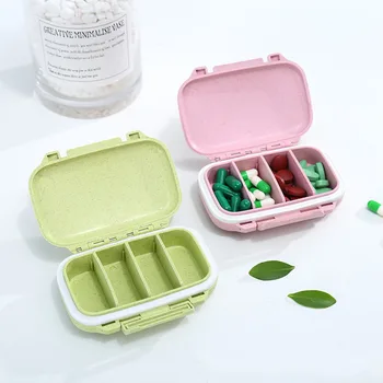 120pcs New Arrival 4 Grids Portable Mini Pill Case Boxes Travel Medical Drugs pill case Tablet Empty Container Home Holder Cases
120pcs New Arrival 4 Grids Portable Mini Pill Case Boxes Travel Medical Drugs pill case Tablet Empty Container Home Holder Cases