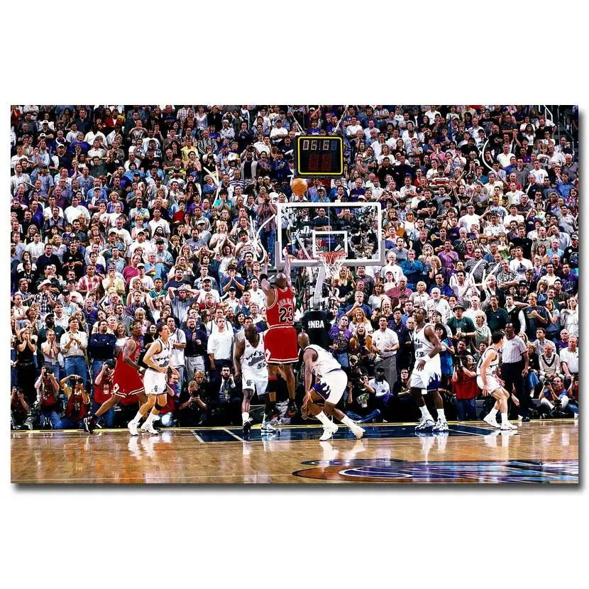 NICOLESHENTING Michael Jordan Dunks Basketball Star Art Silk Poster Huge Print Sport Wall Picture Home Room Dercor 022
NICOLESHENTING Michael Jordan Dunks Basketball Star Art Silk Poster Huge Print Sport Wall Picture Home Room Dercor 022