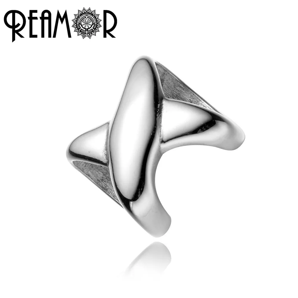 REAMOR 5pcs 316l Stainless steel X Metal Charm Beads 12*6mm Square Hole Beads for Jewelry Making Men Leather Bracelets DIY Beads
REAMOR 5pcs 316l Stainless steel X Metal Charm Beads 12*6mm Square Hole Beads for Jewelry Making Men Leather Bracelets DIY Beads