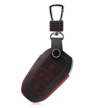 Brand New High quality Genuine Leather Remote Control Car Key Case wallet Bag Cover For Peugeot 301 /408/508
Brand New High quality Genuine Leather Remote Control Car Key Case wallet Bag Cover For Peugeot 301 /408/508
