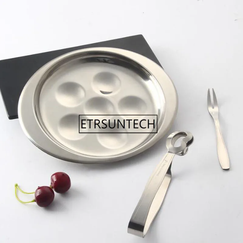 Snail Tongs Seafood Fork Plate Stainless Steel Hollow Head Small Food Clips Mini Crab Oyster Picks Serving Utensils
Snail Tongs Seafood Fork Plate Stainless Steel Hollow Head Small Food Clips Mini Crab Oyster Picks Serving Utensils