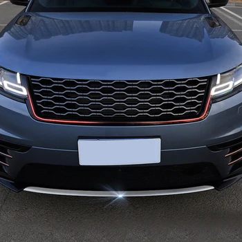 Accessories for Land Rover Range Rover Velar 2017 2018 Stainless Front Bottom Bumper Skid Strip Decoration Trim car styling
Accessories for Land Rover Range Rover Velar 2017 2018 Stainless Front Bottom Bumper Skid Strip Decoration Trim car styling