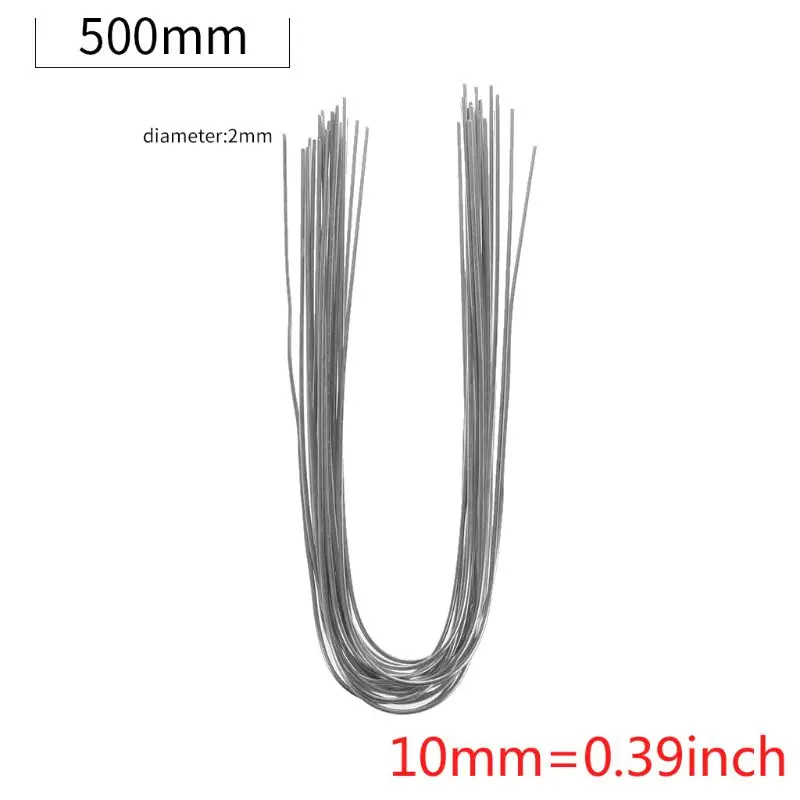 20pcs Aluminum Welding Rods Low Temperature WE53 Flux Cored Brazing Wires 500x2mm
20pcs Aluminum Welding Rods Low Temperature WE53 Flux Cored Brazing Wires 500x2mm