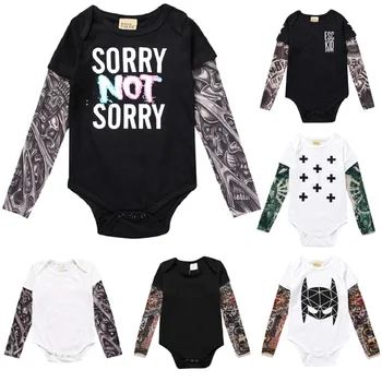 Tattoo Sleeve Newborn Clothes Baby Boy Bodysuit Unisex Toddler Jumpsuit 100% Cotton Premature Clothing Girls Shirt Costumes 0-3Y
Tattoo Sleeve Newborn Clothes Baby Boy Bodysuit Unisex Toddler Jumpsuit 100% Cotton Premature Clothing Girls Shirt Costumes 0-3Y
