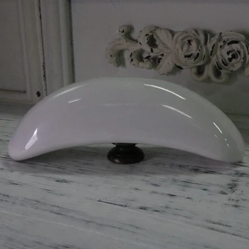 86mm Ceramic Cabinet Knob Cupboard Closet Dresser Drawer Knobs Handles Pulls Crescent Knobs 10PCS
86mm Ceramic Cabinet Knob Cupboard Closet Dresser Drawer Knobs Handles Pulls Crescent Knobs 10PCS