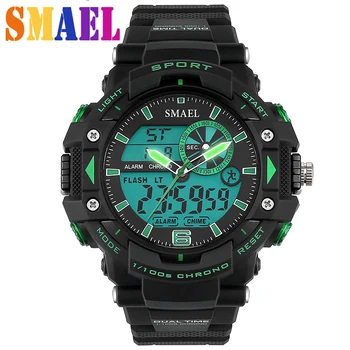 Digital Sport Watches Men Wristwatch Waterproof LED Display Silicone Band Fashion Outdoor Sports Military Watches S-Shock Mens
Digital Sport Watches Men Wristwatch Waterproof LED Display Silicone Band Fashion Outdoor Sports Military Watches S-Shock Mens