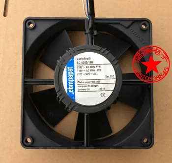 PAPST AC4300/19H AC 230V 11W 120x120x38mm Server Cooling Fan
PAPST AC4300/19H AC 230V 11W 120x120x38mm Server Cooling Fan
